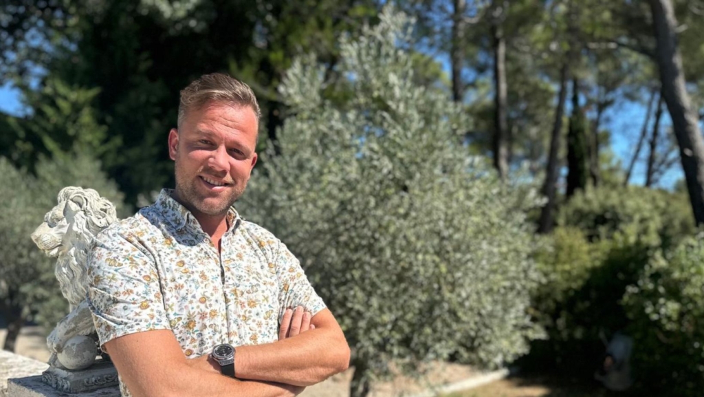 Jordy Wentink van MaxGrip, student Technische Bedrijfskunde BKOU